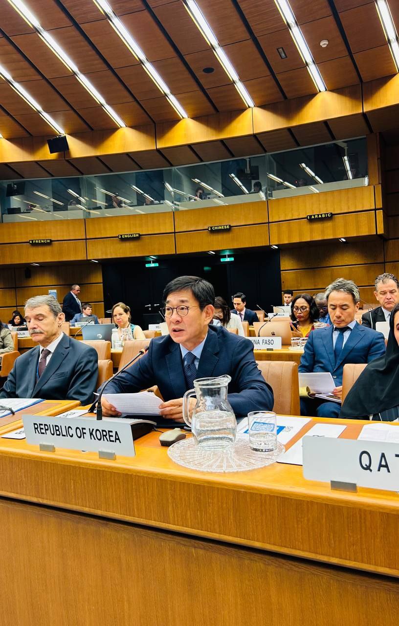 함상욱 대사, UNIDO 공업개발이사회 참석