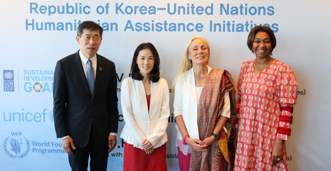 김진아 2차관, 유엔 개발기구(UNDP, UNICEF, WFP) 수석대표와 합동 면담