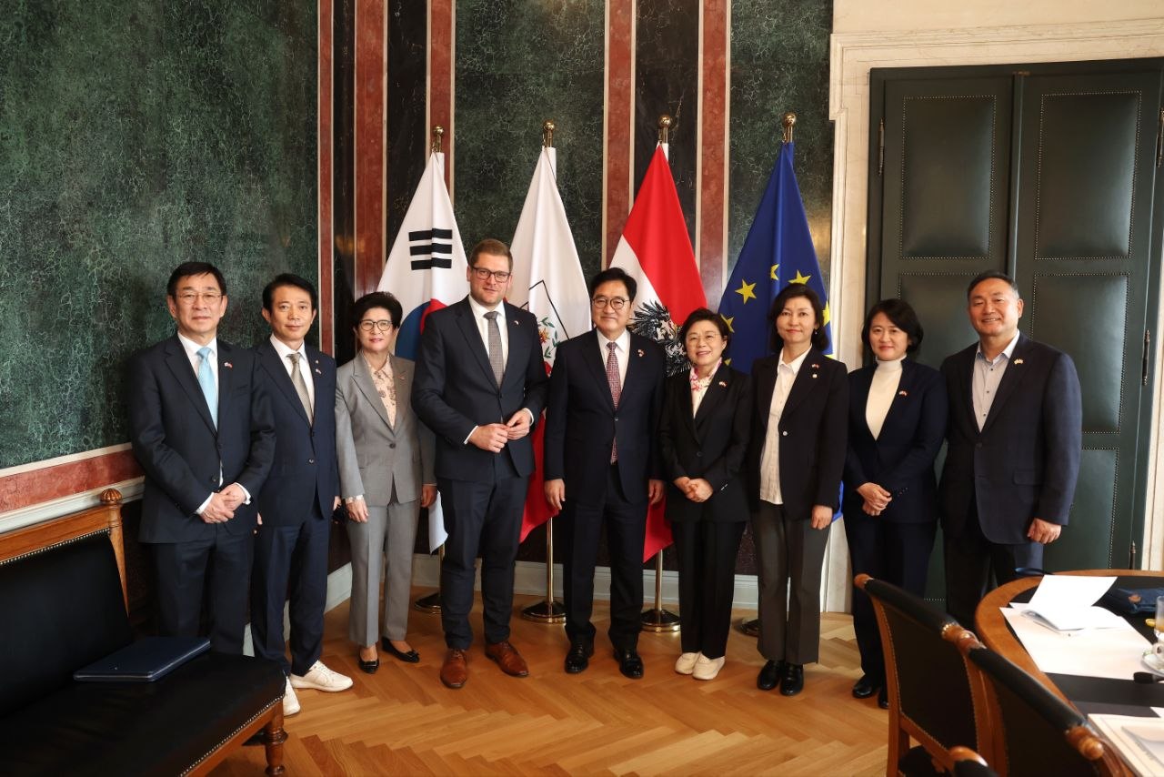 우원식 국회의장, 오스트리아 방문(3.23-25)