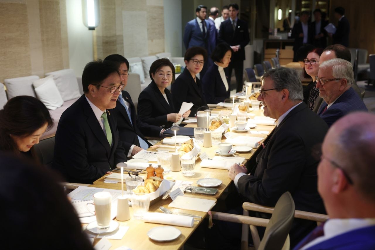 우원식 국회의장, 오스트리아 방문 – 오-한 의원친선협회 조찬 간담회