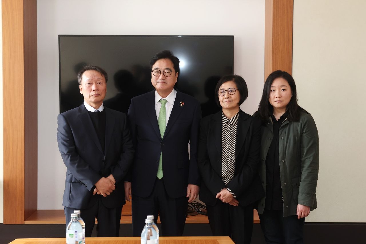 우원식 국회의장, 오스트리아 방문 – 이태원 참사 유가족 면담