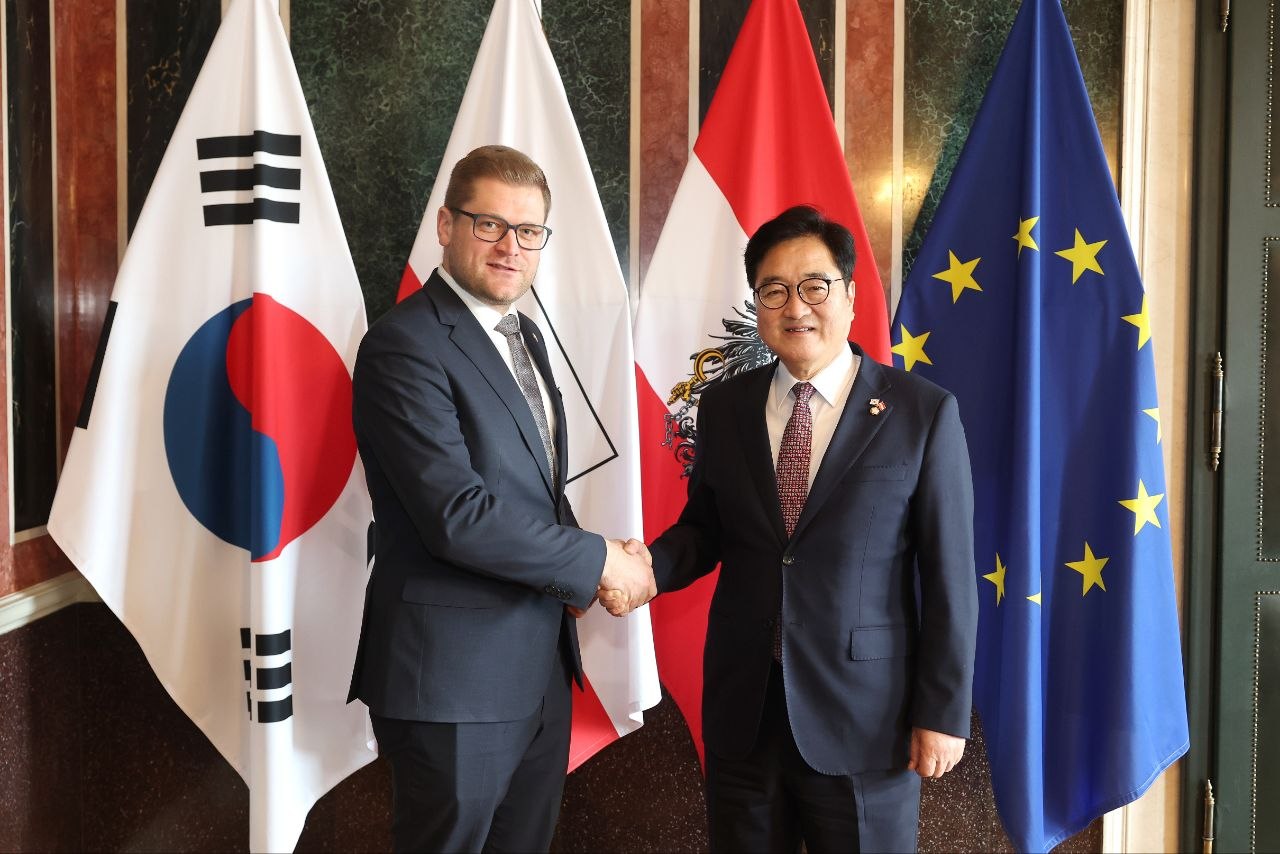 우원식 국회의장, 오스트리아 방문 – Markus Stotter 상원의장 면담