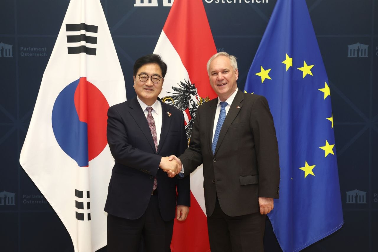 우원식 국회의장, 오스트리아 방문 – Walter Rosenkranz 하원의장 면담 및 오찬